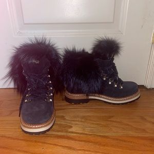 Montelliana 1965 Clara Suede Hiker Boot-Size 38